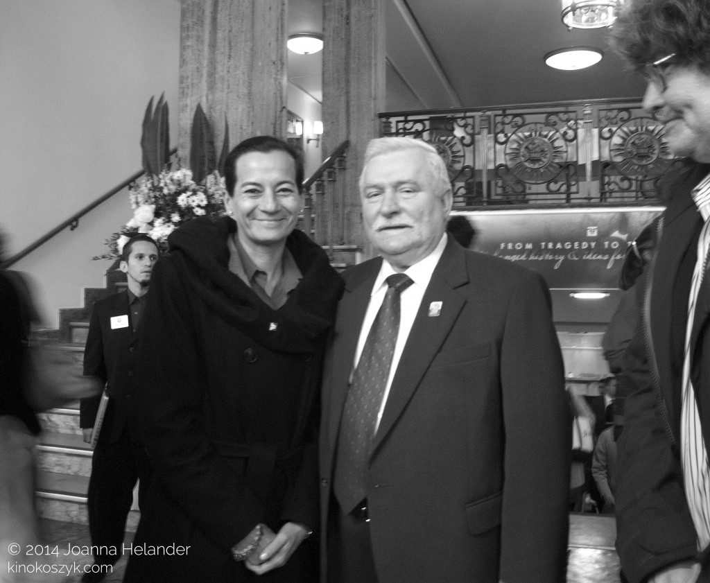 Clara Rojas and Lech Walesa